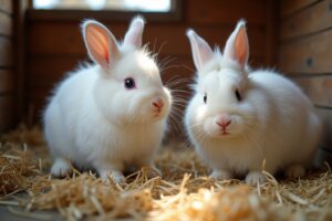 Alles über Angora Kaninchen - Artgerechte Haltung