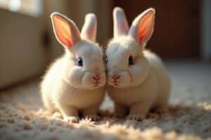 Süße Schlappohrkaninchen für dein Zuhause