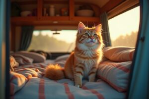 Wie du mit deiner Katze im Van verreisen kannst