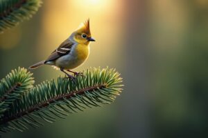 Entdecke das Goldhähnchen: Kleiner Vogel mit Charakter