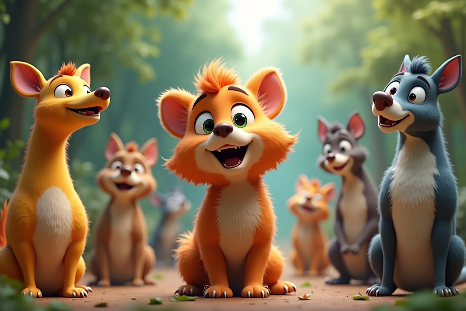 Lustige Tiere: Spaß garantiert!