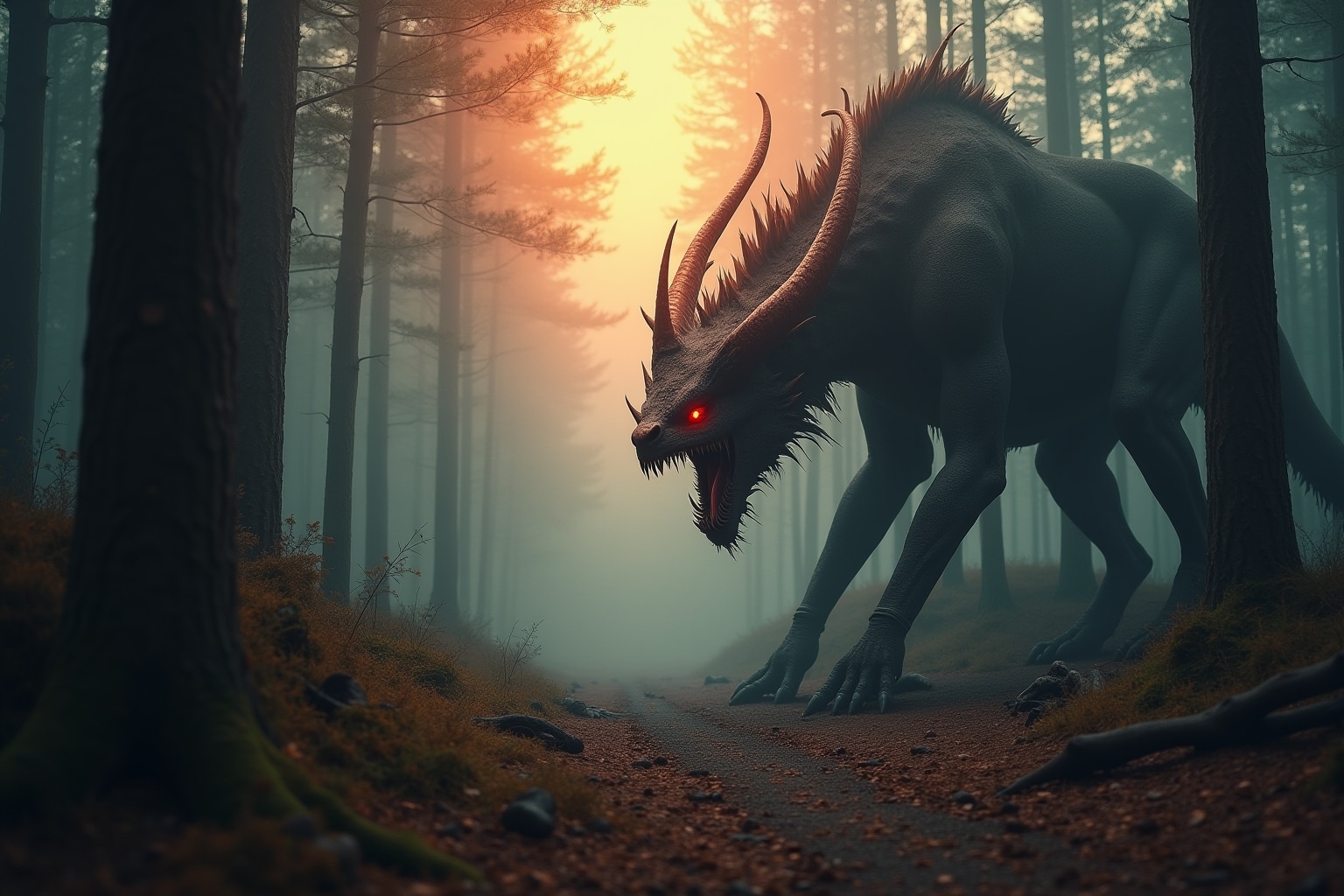 Geheimnisse der roten Tiere