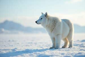 Faszinierende weiße Tiere der Welt